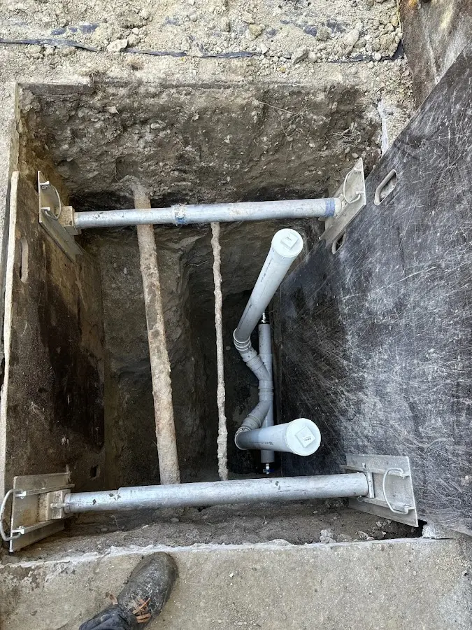 Experienced plumber completing Gas Line Repair work in Platteville